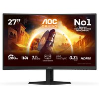 AOC G4 C27G4ZXE computer monitor 68.6 cm (27") 1920 x 1080 pixels Full HD LED Black Grey