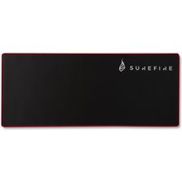 SureFire Silent Flight 680 Gaming mouse pad Black. Red