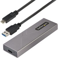 StarTech.com USB-C 10Gbps to M.2 NVMe or M.2 SATA SSD Enclosure - Tool