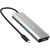 j5create JCD401 USB4™ Dual 4K Multi-Port Hub. Silver