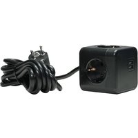 Microconnect GRUCUBE2USB-B3 power extension 3 m 3 AC outlet(s) Indoor