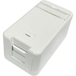 Lanview LVN127766 socket-outlet RJ-45 White