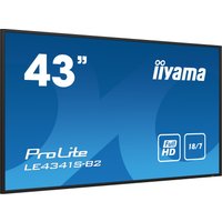 iiyama PROLITE LE4341S-B2 Digital signage flat panel 108 cm (42.5"