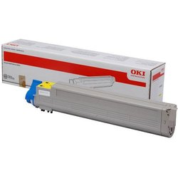 Oki 43837129 Toner Yellow. 22K Pages Iso/Iec 19798 For Oki C 9655