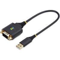 StarTech.com 1ft (30cm) USB to Serial Adapter Cable. COM Retention. In