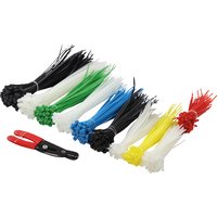 LogiLink KAB0019 cable tie Nylon Black. Blue. Green. Red. White