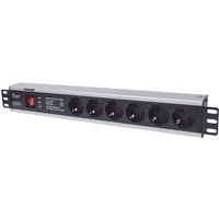 Intellinet 19" 1.5U Rackmount 6-Output Power Distribution Unit (P