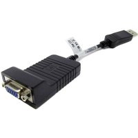 HP 753745-001 video cable adapter 0.2 m DisplayPort VGA Black