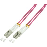 LogiLink FP4LC30 InfiniBand/fibre optic cable 30 m 2x LC Violet