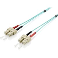 Equip SC/SC Fiber Optic Patch Cable. OM3. 30m