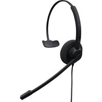 eartec 308 monaural easy-flex-boom wired headset (requires bottom cabl