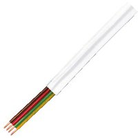 LogiLink CM04W telephone cable 100 m White