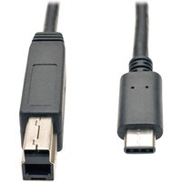 Tripp Lite U422-003-G2 USB-C to USB-B Cable (M/M) - USB 3.2. Gen 2 (10