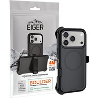 EIGER EGCA00976 mobile phone case 17.5 cm (6.9") Cover Black