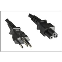 Microconnect PE010818BRAZIL power cable Black 1.8 m Power plug type N