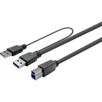 PROUSB3AB3C DUAL USB cable USB 3.2 Gen 1 3 m USB