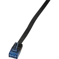 LogiLink 20m Cat6 U/UTP RJ45 networking cable Black U/UTP (UTP)
