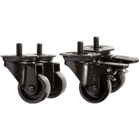 LogiLink 19" Castor set for Network Rack. 4pcs.. max. 600 kg