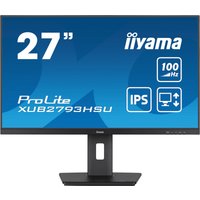 iiyama ProLite XUB2793HSU-B6 computer monitor 68.6 cm (27") 1920 x 1080 pixels Full HD LED Black