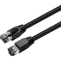 Microconnect MC-SFTP802S networking cable Black 2 m Cat8.1 S/FTP (S-ST