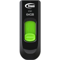 Team Group C141 USB flash drive 64 GB USB Type-A 2.0 Black. Green