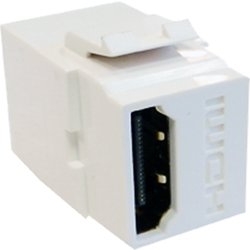 Cablenet Hdmi Female - Female (Gold) Keystone White