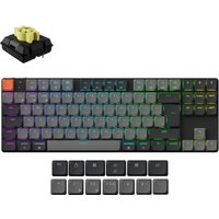 Keychron K1 keyboard Universal USB + Bluetooth QWERTY UK English Grey