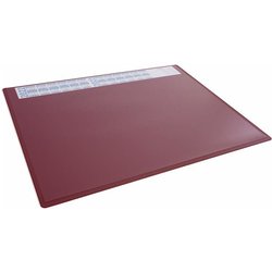 Durable 722303 Desk Pad Polypropylene (Pp) Red Durable 722303 Desk Pad Polypropylene (Pp) Red