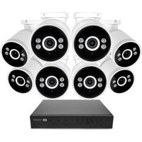 Swann AdvancedX 4K Wired NVR CCTV 8 Bullet Camera Kit 16 Channel 2TB