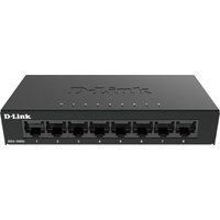 D-Link DGS-108GL Unmanaged Gigabit Ethernet (10/100/1000) Black