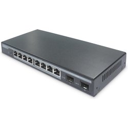Digitus 8-Port Gigabit Poe Networkswitch. Desktop. L2 Managed. 2 Uplin Digitus 8-Port Gigabit Poe Networkswitch. Desktop. L2 Managed. 2 Uplin