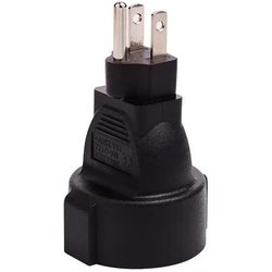 Microconnect PETRAVEL3 Power Plug Adapter Type B Type F Black Microconnect PETRAVEL3 Power Plug Adapter Type B Type F Black