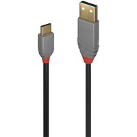 Lindy 1m USB 2.0 Type A to C Cable. Anthra Line