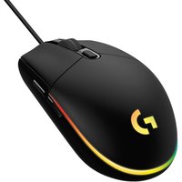 Logitech G G203 LIGHTSYNC Gaming Mouse Right-hand USB Type-A 8000 DPI 1 ms Black