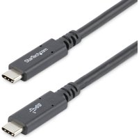 StarTech.com 6ft (1.8m) USB-C Cable. USB 5Gbps. 100W (5A) Power Delive