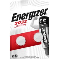 Energizer Lithium Pack of 2 Coin Cell CR2032 Batteries