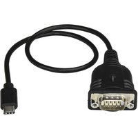 StarTech.com USB C to Serial Adapter Cable 16" (40cm) - USB Type
