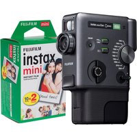 Fujifilm Instax Mini Evo Cinema Hybrid Instant Camera - Black - Camera
