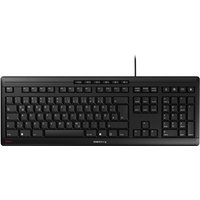 CHERRY STREAM keyboard Office USB QWERTZ German Black