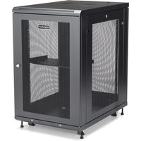 StarTech.com 4-Post 18U Server Rack Cabinet. Lockable 19" Data Ra