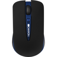 Canyon 800/1600DPI Switchable Snap in Nano Mouse RubberBLUE