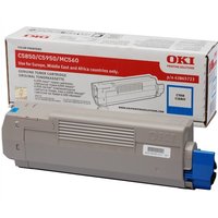 OKI 43865723 Toner cyan. 6K pages/5% for OKI C 5850