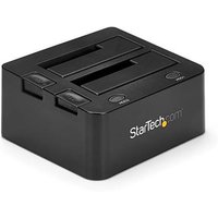 StarTech.com Dual-Bay USB 3.0 to SATA Hard Drive Docking Station. USB