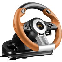 SPEEDLINK DRIFT O.Z. Black. Grey. Orange USB Steering wheel + Pedals A