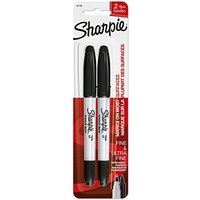 Sharpie 1985878 permanent marker Black 2 pc(s)
