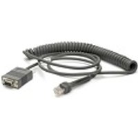 Zebra CBA-RF2-C09ZAR serial cable Black 2.8 m RS232 DB9