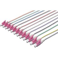 Digitus colored pigtails. LC OM4 50/125 ยต. Simplex