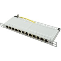 LogiLink NP0065 patch panel 0.5U