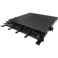 Cablenet CNL 1u OF Cassette Panel Bk
