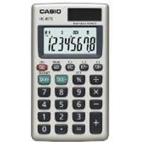 Casio HS-85TE calculator Pocket Basic Silver